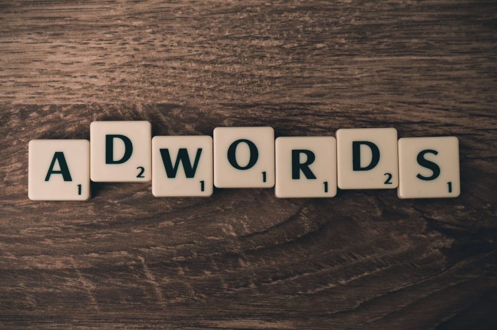 How Successful Entrepreneurs Maximize Productivity Scrabble tiles spelling 'AdWords' on a wooden surface, symbolizing digital marketing concepts.